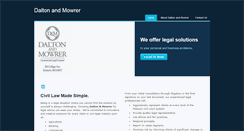 Desktop Screenshot of daltonandmowrer.com